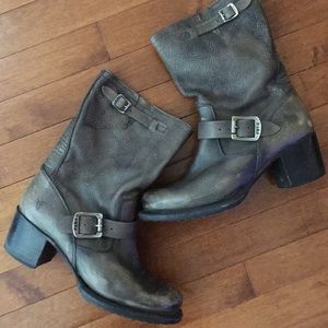 Frye mid calf boot